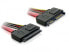 Фото #2 товара Delock SATA Cable 0.2m - 0.2 m - SATA I - Male/Female - Red