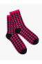 Фото #2 товара Kazayağı Desenli Soket Çorap