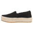 TOMS Valencia Platform Espadrille Slip On Womens Black Flats Casual 10019795T-0 10, 10 B - фото #3