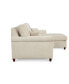Фото #5 товара Lidia 82" Fabric 2-Pc. Reversible Chaise Sectional Sofa with Storage Ottoman, Created for Macy's