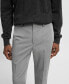 Фото #5 товара Men's Stretch Fabric Super Slim-Fit Suit Pants