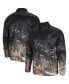 Men's Black, Realtree Camo Arizona Wildcats Quarter-Zip Jacket