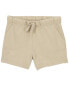 Toddler Pull-On Cotton Shorts 5T