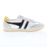 Фото #1 товара Gola Boston 78 CMB108 Mens White Canvas Lace Up Lifestyle Sneakers Shoes