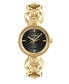 Women's Supernova Two Hand Quartz Gold Stainless Steel Jewelry Clasp closure 34MM
