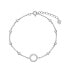 Фото #1 товара Decent silver bracelet with zircons AJNR0010