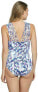 Фото #3 товара Swim Solutions 262536 Women's Strappy Underwire One Piece Swimsuit Size 10