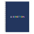 Notebook Benetton Cool Navy Blue A4 120 Sheets