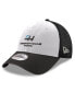 Фото #1 товара Men's Black Stewart-Haas Racing 9FORTY A-Frame Foam Trucker Adjustable Hat