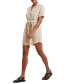 Фото #1 товара Women's Alania Tie-Waist Button-Front Shirtdress