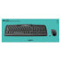 Keyboard and Mouse Logitech Wireless Combo MK330 Black Qwerty US