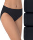 ფოტო #1 პროდუქტის Women's 3-Pk. Vanity Fair Illumination Hi-Cut Brief Underwear 13307