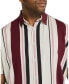 ფოტო #2 პროდუქტის Johnny Big Men's Paloma Stripe Shirt Big & Tall