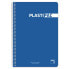 Notebook Pacsa Plastipac Blue Dark blue Din A4 5 Pieces 80 Sheets