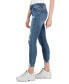 ფოტო #6 პროდუქტის Juniors' Mid Rise Cropped Ankle Skinny Jeans