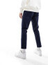 Фото #9 товара ASOS DESIGN cigarette chinos with pleats in navy