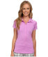 Фото #2 товара Nike 241254 Women Tennis Advantage Polo Shirt Fuchsia Glow/Hot Lava Size Small