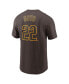 Фото #3 товара Men's Juan Soto Brown San Diego Padres Name and Number T-shirt