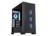 Фото #2 товара Sama 4501-Black Dual USB3.0 and Type C Tempered Glass ATX Full Tower Gaming Comp