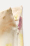 Фото #11 товара Юбка миди из полупрозрачной ткани с цветочным принтом — zw collection ZARA