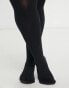 Фото #3 товара ASOS DESIGN Curve 2 pack 90 denier super stretch tights in black