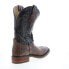 Фото #8 товара Double H Cliff Carry Pocket Roper 12" Mens Brown Cowboy Western Boots