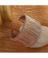 ფოტო #2 პროდუქტის Women's Gold Ribbed Wire Cuff Bracelet