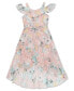 ფოტო #4 პროდუქტის Big Girls Floral Ruffle Maxi Length Dress