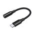 Фото #1 товара Przejściówka do słuchawek USB-C na 3.5mm Mini Jack 10cm - czarny