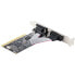 Фото #2 товара StarTech.com 2-Port PCI RS232 Serial Adapter Card - PCI Serial Port Expansion Controller Card - PCI to Dual Serial DB9 Card - Standard (Installed) & Low Profile Brackets - Windows/Linux - PCI/PCI-X - Serial - RS-232 - Black - ASIX - MCS9865 - 115.2 Kbit/s