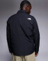 Фото #4 товара The North Face logo pocket zip overshirt in black exclusive to ASOS