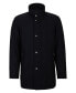 ფოტო #3 პროდუქტის Men's Melange Relaxed-Fit Coat