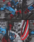 ფოტო #3 პროდუქტის Men's Captain America Comic Tie