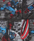 Фото #3 товара Men's Captain America Comic Tie