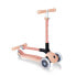 Фото #3 товара 3-wheel scooter Globber Foldable Lights ECOlogic Peach Jr 692-506