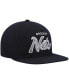 Фото #4 товара Men's Black Brooklyn Nets Hardwood Classics Script 2.0 Snapback Hat