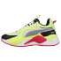 Фото #3 товара Puma RsX E Lights Lace Up Womens White Sneakers Casual Shoes 382976-01