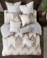 Фото #3 товара Alpine Chevron Stripe 3-Pc. Duvet Cover Set, Full/Queen