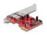 Delock PCI Express x1 Karte zu 2 x extern USB 5 Gbps Typ-A Buchse - Low Profile