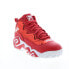 Фото #30 товара Fila MB Night Walk 1BM01747-611 Mens Red Leather Athletic Basketball Shoes