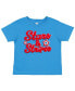 ფოტო #1 პროდუქტის Little and Big Girls Stars and Stripes Patch Short Sleeve T-Shirt