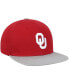Фото #4 товара Big Boys Crimson Oklahoma Sooners Maverick Snapback Adjustable Hat