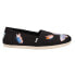 Фото #1 товара TOMS Alpargata Slip On Womens Black Flats Casual 10017963T