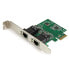 Фото #2 товара StarTech.com Dual Port Gigabit PCI Express Server Network Adapter Card - PCIe NIC - Internal - Wired - PCI Express - Ethernet - 2000 Mbit/s