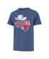 Фото #2 товара Men's Royal Texas Rangers 2023 World Series Champions Local Playoff Franklin T-shirt