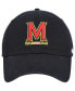 ფოტო #3 პროდუქტის Men's Black Maryland Terrapins Clean Up Adjustable Hat