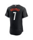 Фото #3 товара Men's Jackson Holliday Black Baltimore Orioles City Connect Authentic Player Jersey