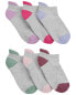 Kid 6-Pack No-Show Socks 4-7