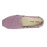 Фото #4 товара TOMS Alpargata Slip On Womens Purple Flats Casual 10018767T