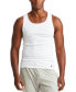Фото #1 товара Men's Tall Classic Cotton Undershirts - 3-Pack